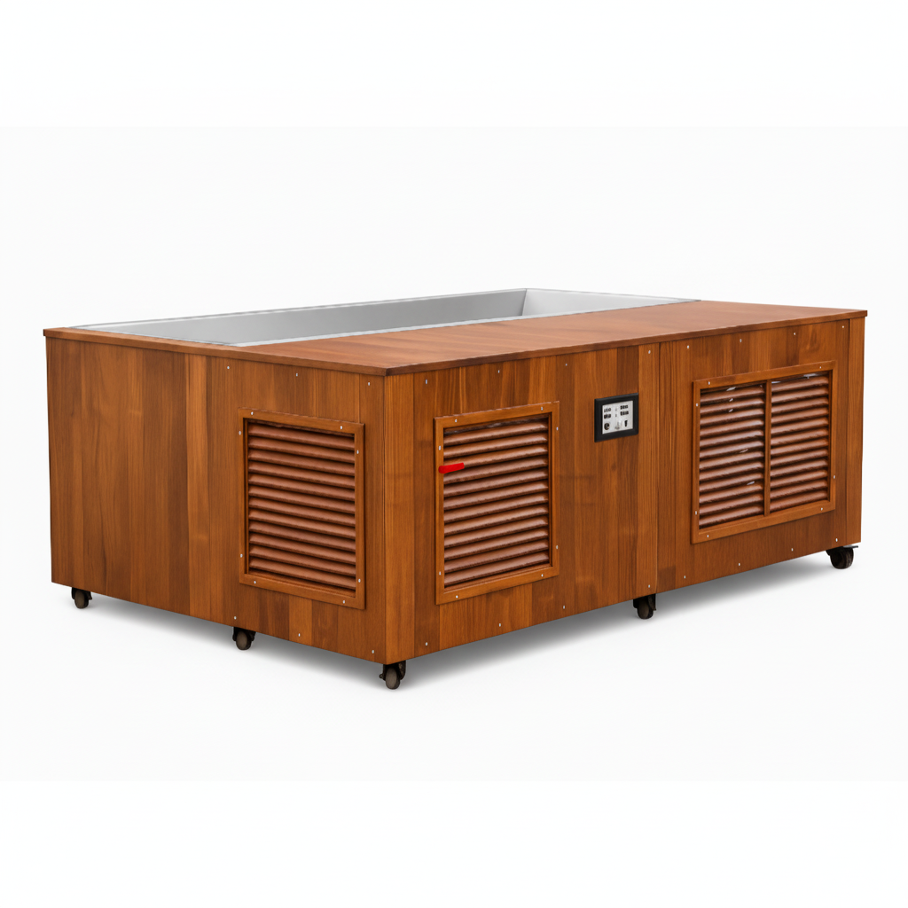 TimberChill Glacier Pro Cedar Cold Plunge
