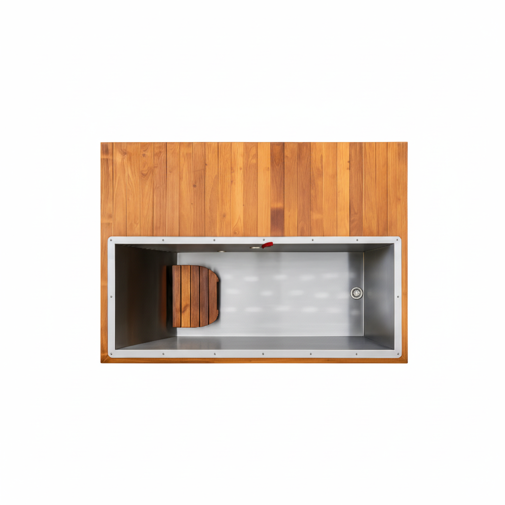 TimberChill Glacier Pro Cedar Cold Plunge
